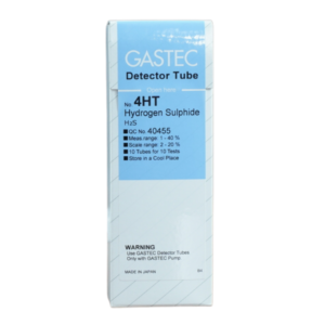 Tubo detector de Sulfuro de Hidrógeno (H₂S) en porcentaje GASTEC 4HT