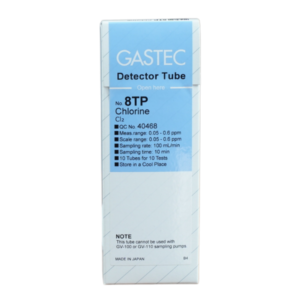Tubo detector de Cloro (Cl₂) GASTEC 8TP