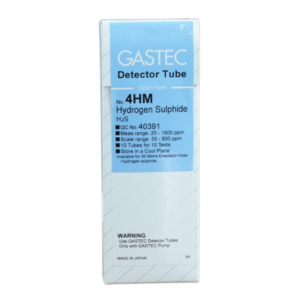 Tubo detector de Sulfuro de Hidrógeno (H₂S) GASTEC 4HM